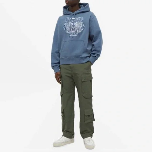 Kenzo SS21 Icon Festive Tiger Logo Hoodie - Picture 14 of 15